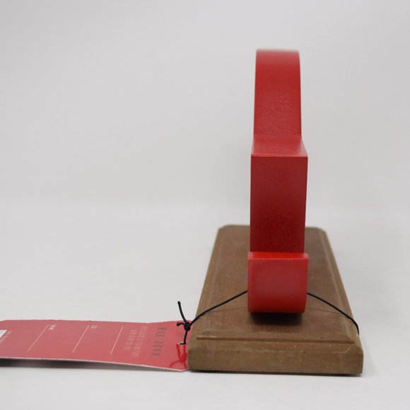 Rae Dunn Merry Christmas Red Sleigh Wood New - Picture 3 of 12